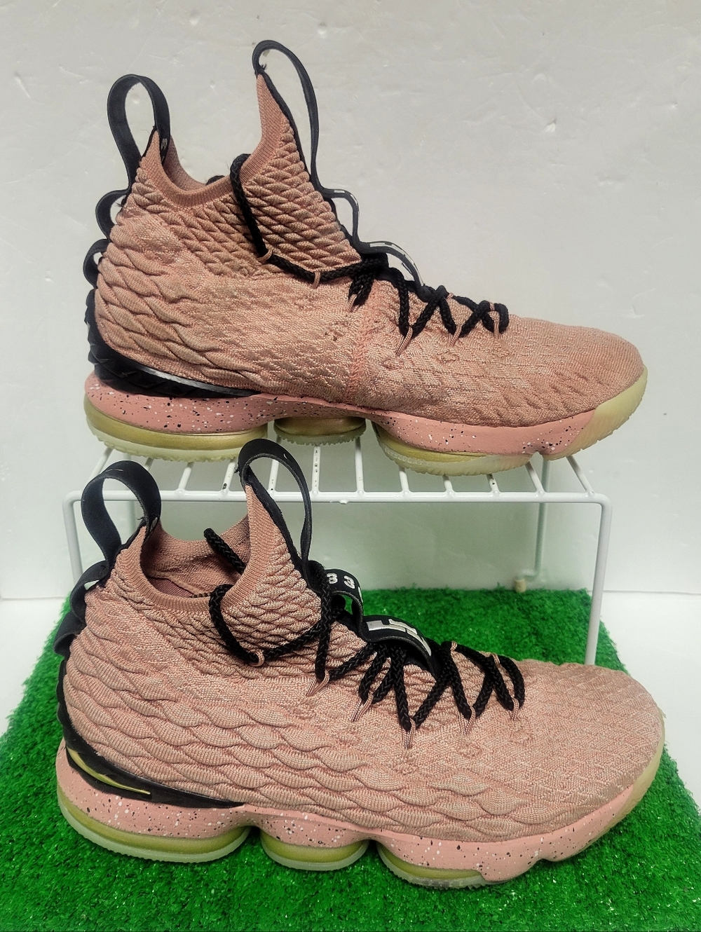 Nike LeBron 15 XV Hollywood All Star Sz 8.5 807650-600 Shoes Sneakers Basketball